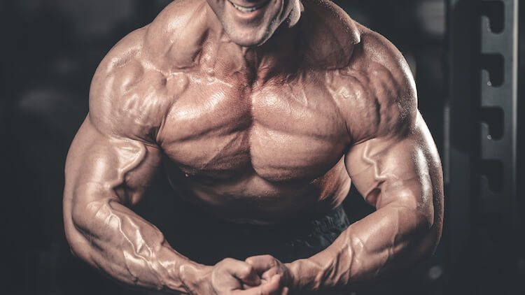 man massive muscles